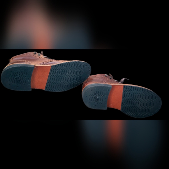 Danner Jack II Brogue Boots - Dare Coffee Brown Leather - Size 9 - Picture 4 of 8